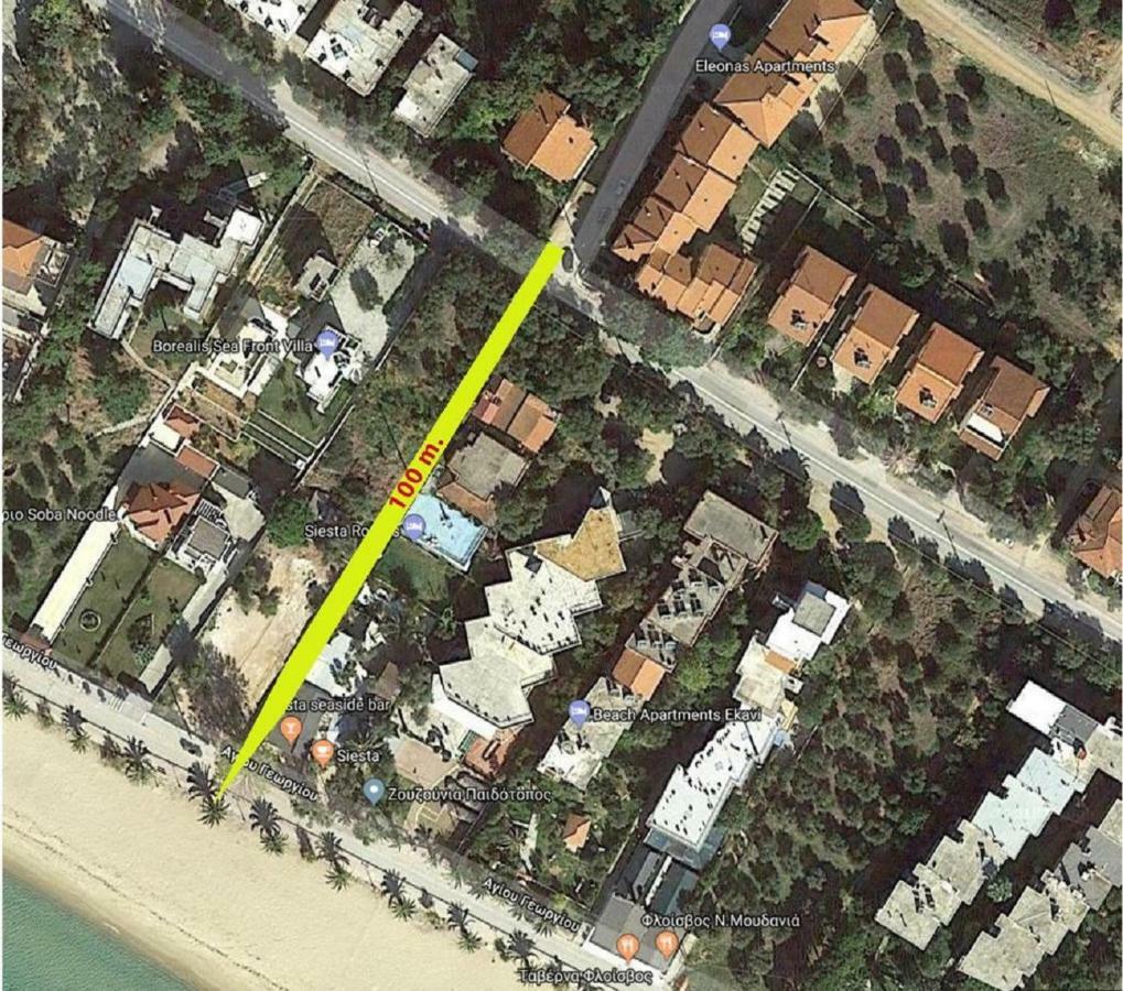 Alexandros Maisonettes Néa Mudaniá Kültér fotó